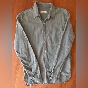 Oliver Spencer Button Up Green Shirt